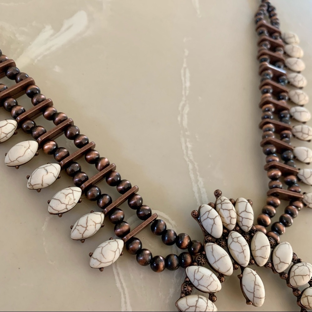 • NEW! Squash Blossom Jewelry Set • - Picture 3 of 14